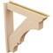 Ekena Millwork 5 1/2-in W x 28-in D x 32-in H Balboa Trad Rough Cedar Woodgrain TimberThane Outlooker, Primed Tan OUTUR055X28X32BOA04RCPR - alternate 2